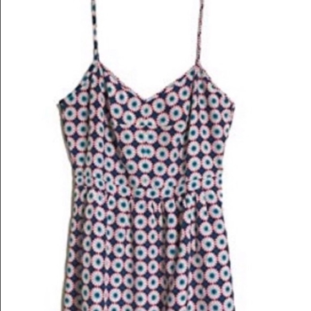 🌺J. CREW🌺RETRO FLORAL MINI  DRESS W/POCKETS🌺 - Picture 8 of 8